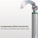 Laringoscópios LED de iones de lítio